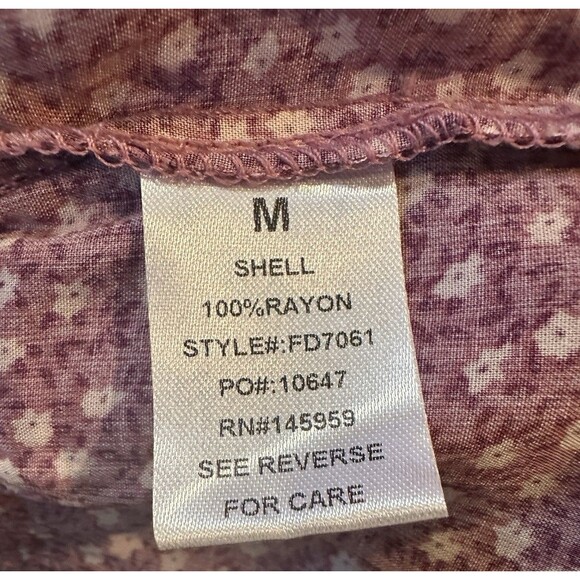 Dress Forum Midi Dress Medium Floral show me your mumu long sleeve - Picture 9 of 12